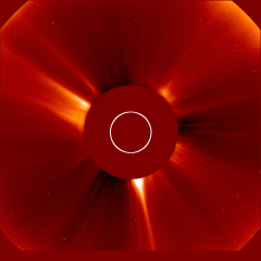 Image of solar wind