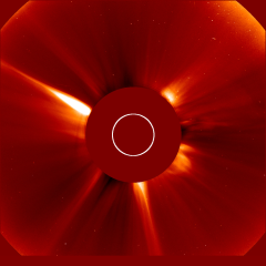 Image of solar wind