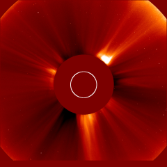 Image of solar wind