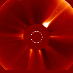 Image of solar wind