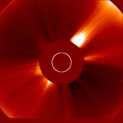 Image of solar wind