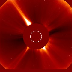 Image of solar wind