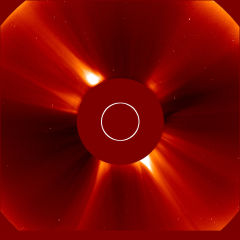 Image of solar wind