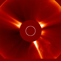 Image of solar wind