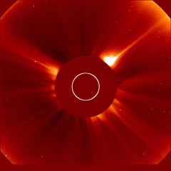 Image of solar wind