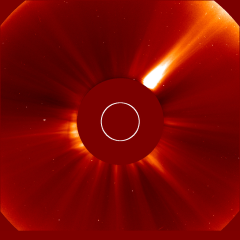 Image of solar wind