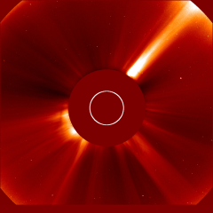 Image of solar wind