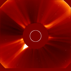 Image of solar wind