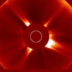 Image of solar wind