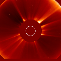 Image of solar wind