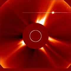 Image of solar wind