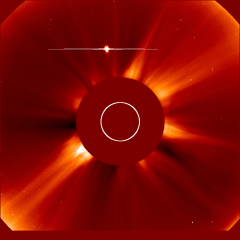 Image of solar wind