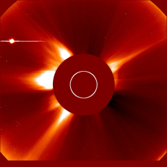 Image of solar wind