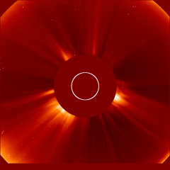 Image of solar wind