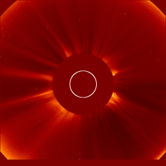 Image of solar wind