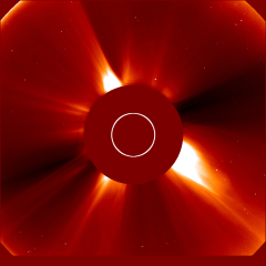 Image of solar wind