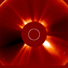 Image of solar wind