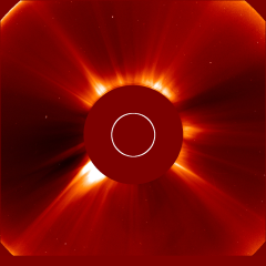 Image of solar wind