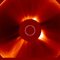 Image of solar wind