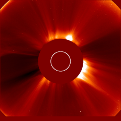 Image of solar wind