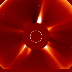 Image of solar wind