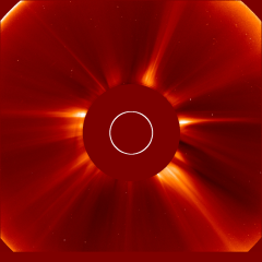 Image of solar wind