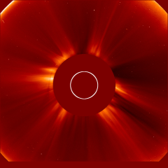 Image of solar wind