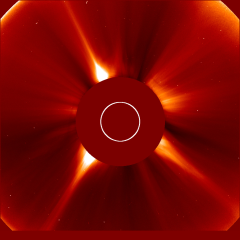 Image of solar wind