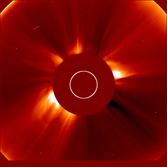 Image of solar wind