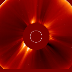 Image of solar wind