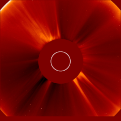 Image of solar wind