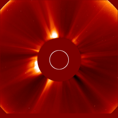 Image of solar wind