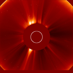 Image of solar wind