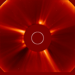 Image of solar wind