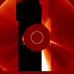 Image of solar wind