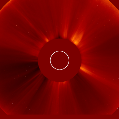 Image of solar wind