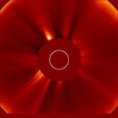 Image of solar wind