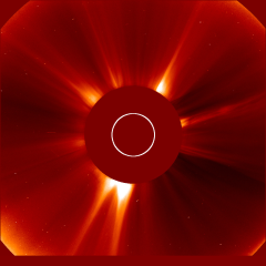 Image of solar wind