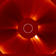 Image of solar wind