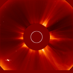 Image of solar wind