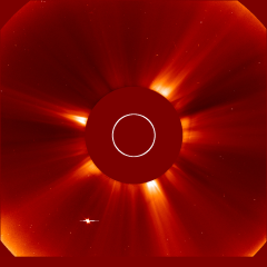 Image of solar wind