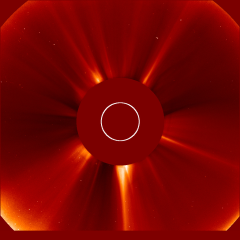 Image of solar wind