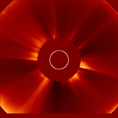 Image of solar wind