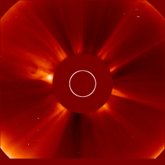 Image of solar wind