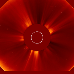 Image of solar wind