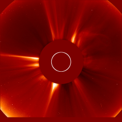 Image of solar wind