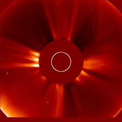 Image of solar wind