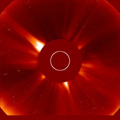 Image of solar wind