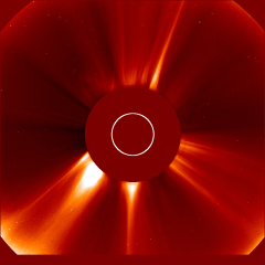 Image of solar wind