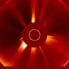 Image of solar wind